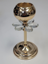 Candle Holder Set of 3 - Wings around Pole Bown on Top