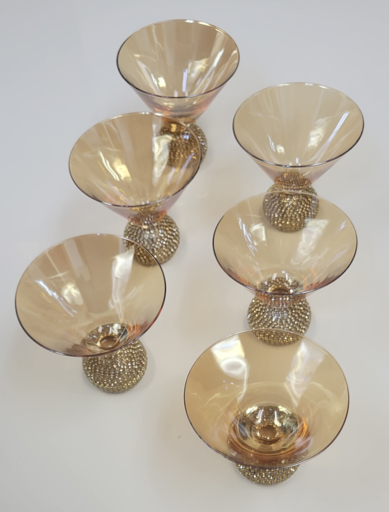 Golden Cone Luxury Glass