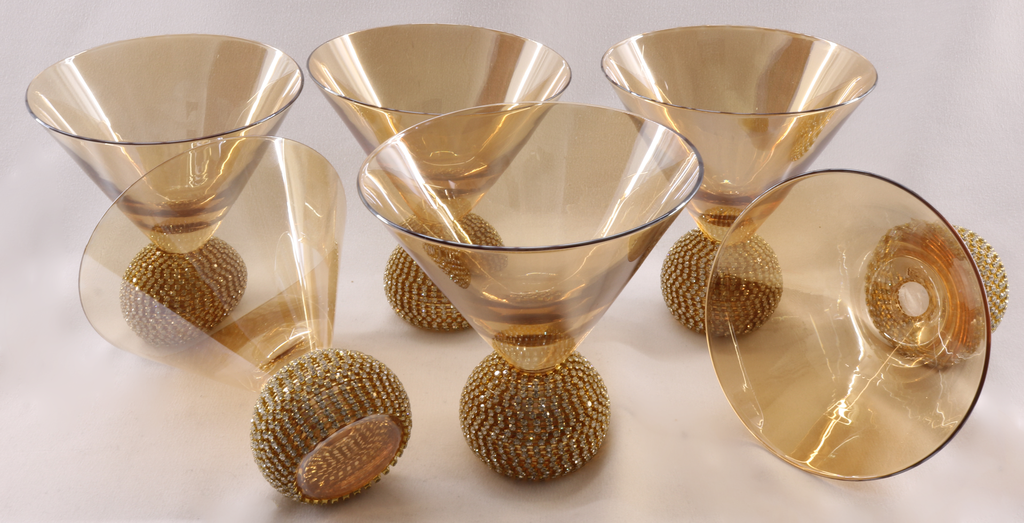 Golden Cone Luxury Glass