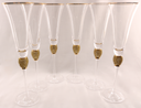 Tall Transparent Luxury Glass - Set of 6